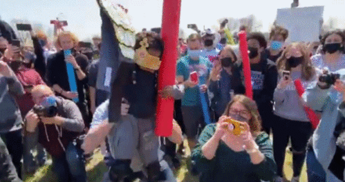 围观吃瓜名场面