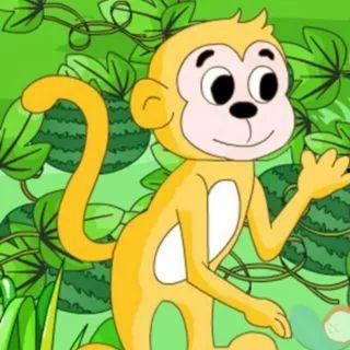 猴吃瓜搞笑头像,欢乐瞬间，趣味横生