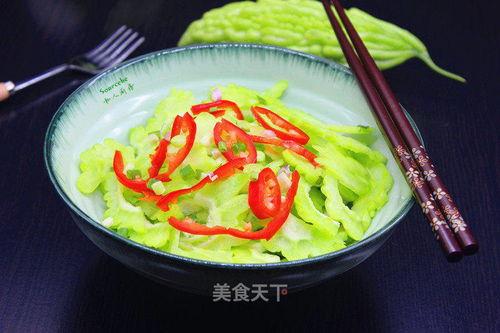 凉瓜拌着吃,凉瓜拌食，尽享健康美味