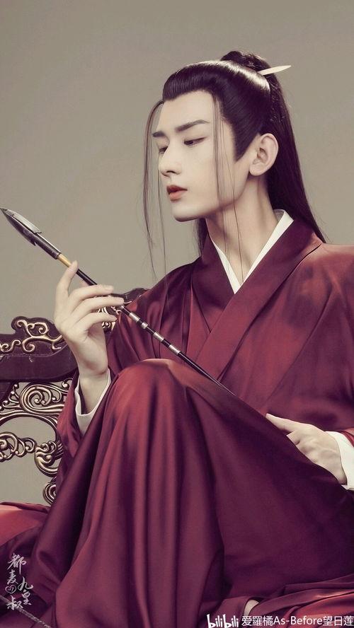 吃瓜古装美男图片,瓜田里的古装佳公子